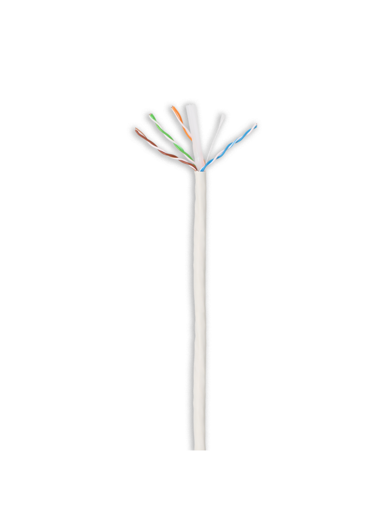 Câble réseau U/UTP | Cat. 6 | 4 Paires (70m max.) LSZH | 305m Référence 569110