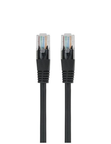 Cordon RJ45 UTP Cat 5 - Male / Male - 1 Mètre - Noir