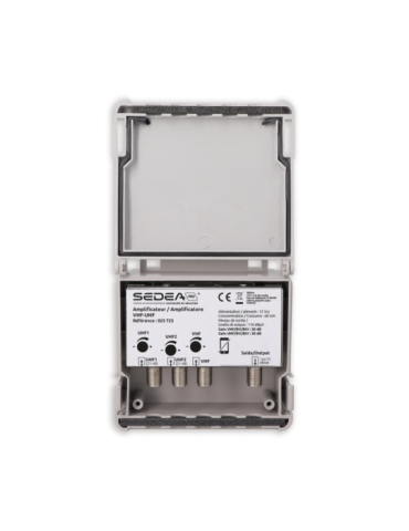 Amplificateur VHF UHF | 3 entrées | 38 dB