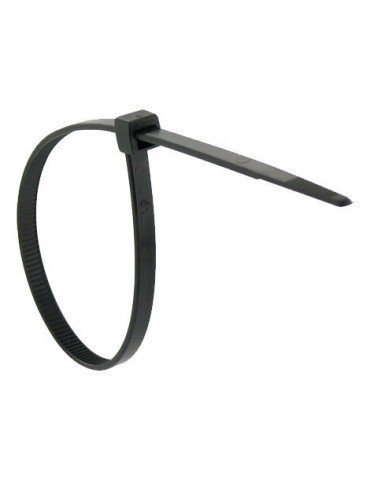 Sachet de 100 colliers plastique - 4,8 x 250 mm