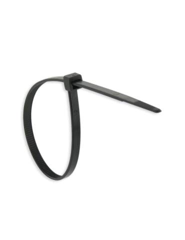 Sachet de 100 colliers plastique - 4,8 x 250 mm