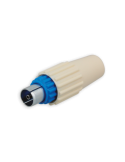 Fiche coaxiale mâle | 9,52 mm