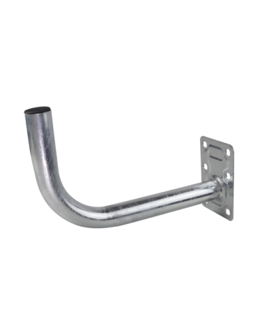 Fixation Murale en GALVA Diamètre 40mm Déport 350 mm