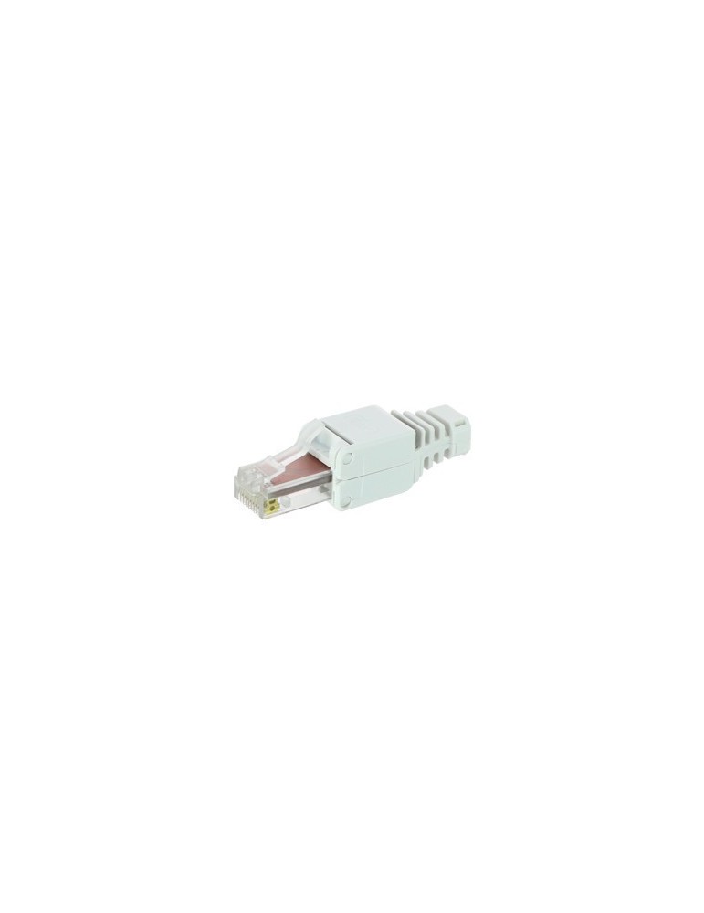 Sachet de 4 fiches RJ45 mâles UTP Cat6