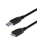Cordon USB 3.0 SuperSpeed vers USB Micro B 3.1 mâle/mâle 2 mètres - FUJIONKYO - 423308