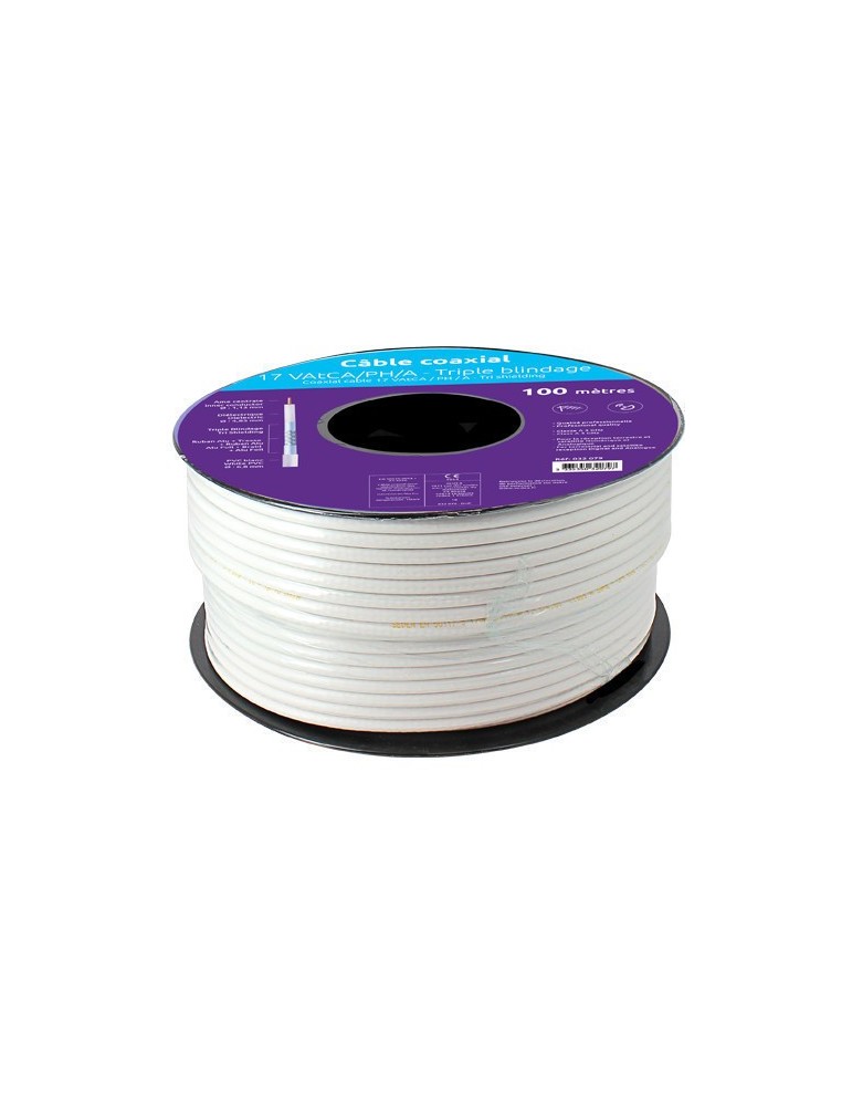 Bobine de 17 VAtCA/PH/A  - Triple blindage |  100 m
