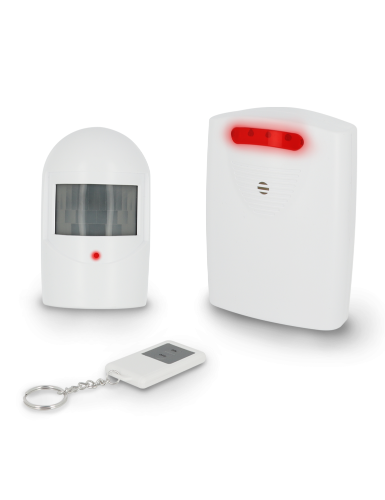Alarme et détecteur de mouvement avec télécommande