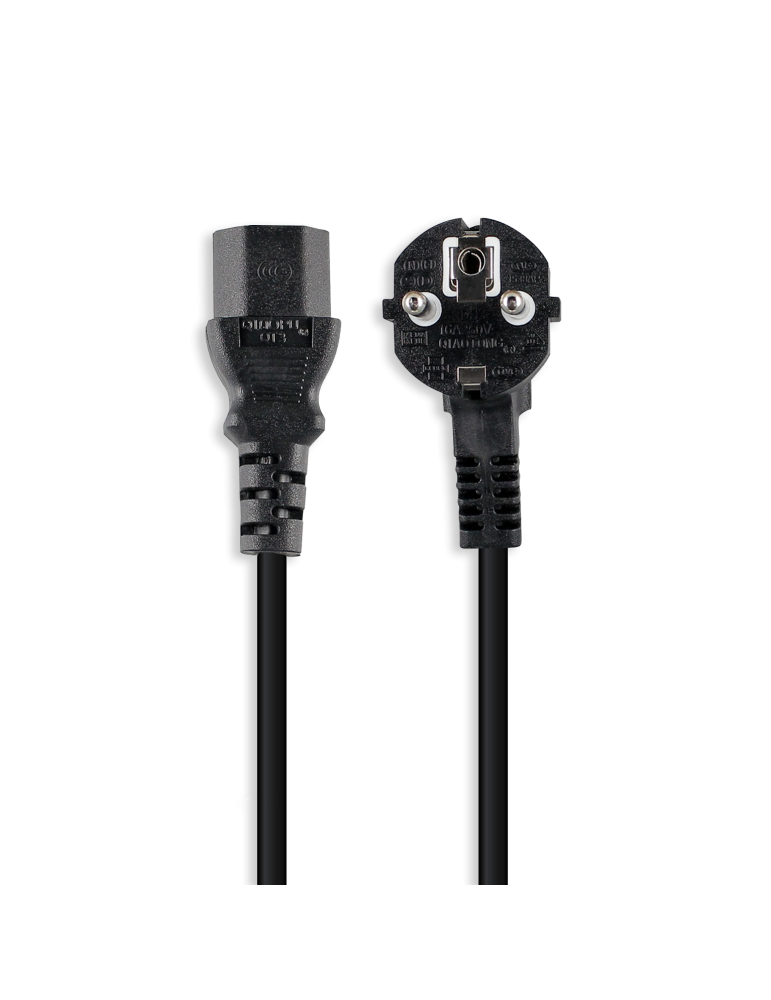 Cordon électrique d'alimentation secteur avec terre (3 pôles) 1,50 mètre - SEDEA - 913096