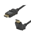 Câble HDMI Articulé 180° 4K Ultra HD High Speed noir audio/vidéo mâle/mâle 1,50 mètre Gold - SEDEA - 914531