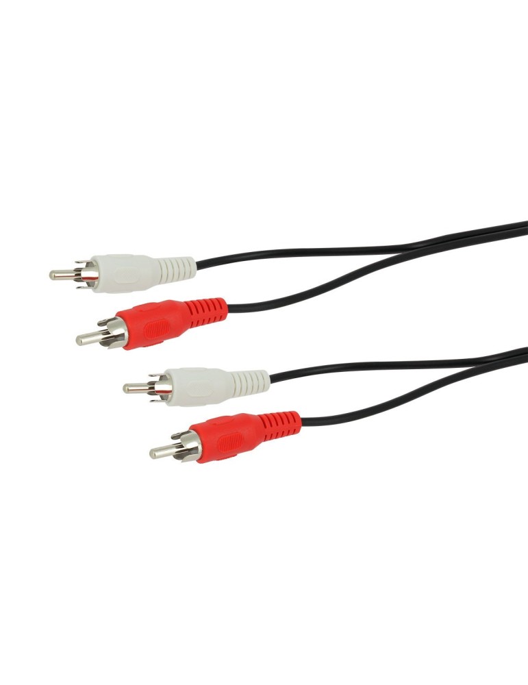 Cordon 2 RCA mâle/mâle 1,50 mètre - FUJIONKYO - 424705