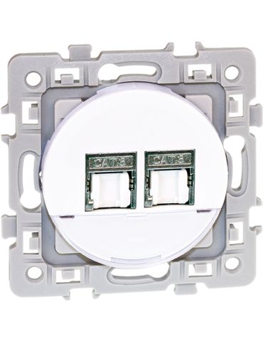 SQUARE DBLE Blindées RJ45 CAT6 STP (Gr2 TV) BLC