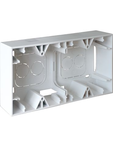 SQUARE cadre saillie 2 postes