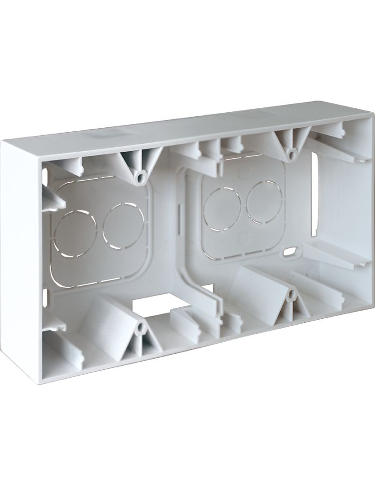 SQUARE cadre saillie 2 postes