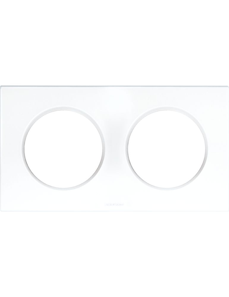 SQUARE PLAQ BLC 2P entr.71mm