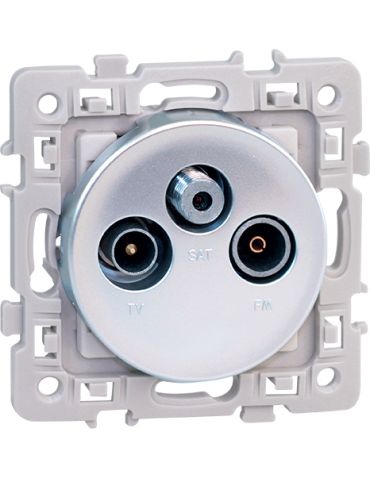 SQUARE TV-FM-SAT SILVER