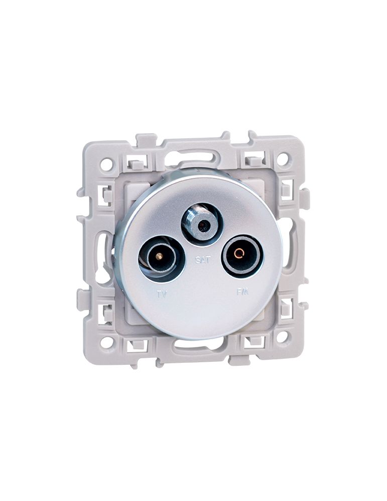 SQUARE TV-FM-SAT SILVER