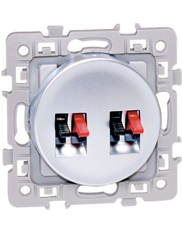 SQUARE dble prise HP SILVER