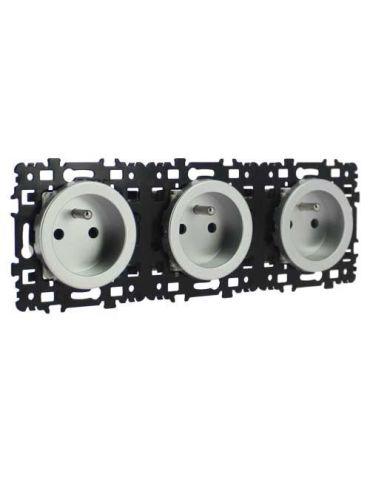 SQUARE PC 3x2P+T précab. SILV