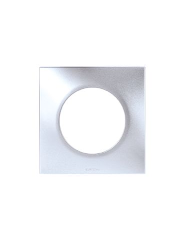 SQUARE PLAQ SILVER 1P