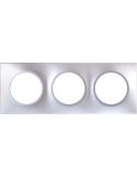 SQUARE PLAQ SILVER 3P entr.71mm