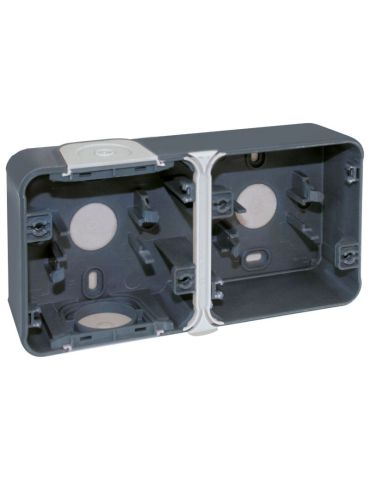 BOITE 2P GRIS horiz SAILLIE