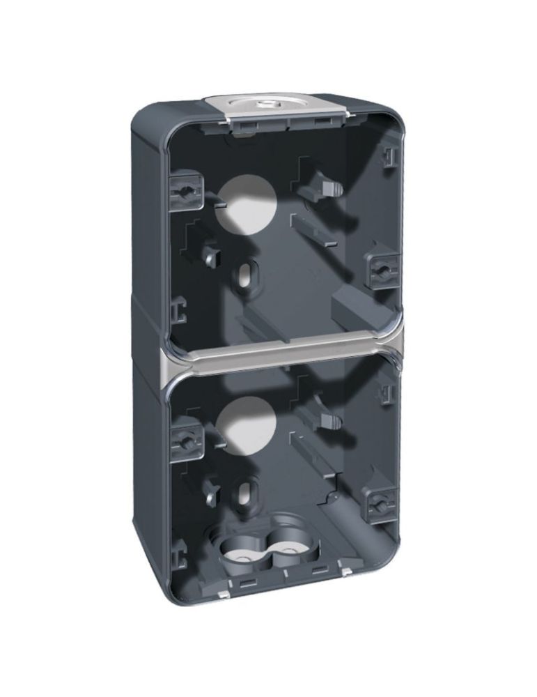 BOITE 2P GRIS vertic SAILLIE