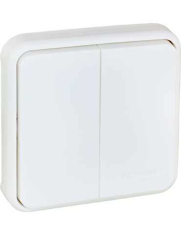 OXXO dble VV compos BLANC IP55