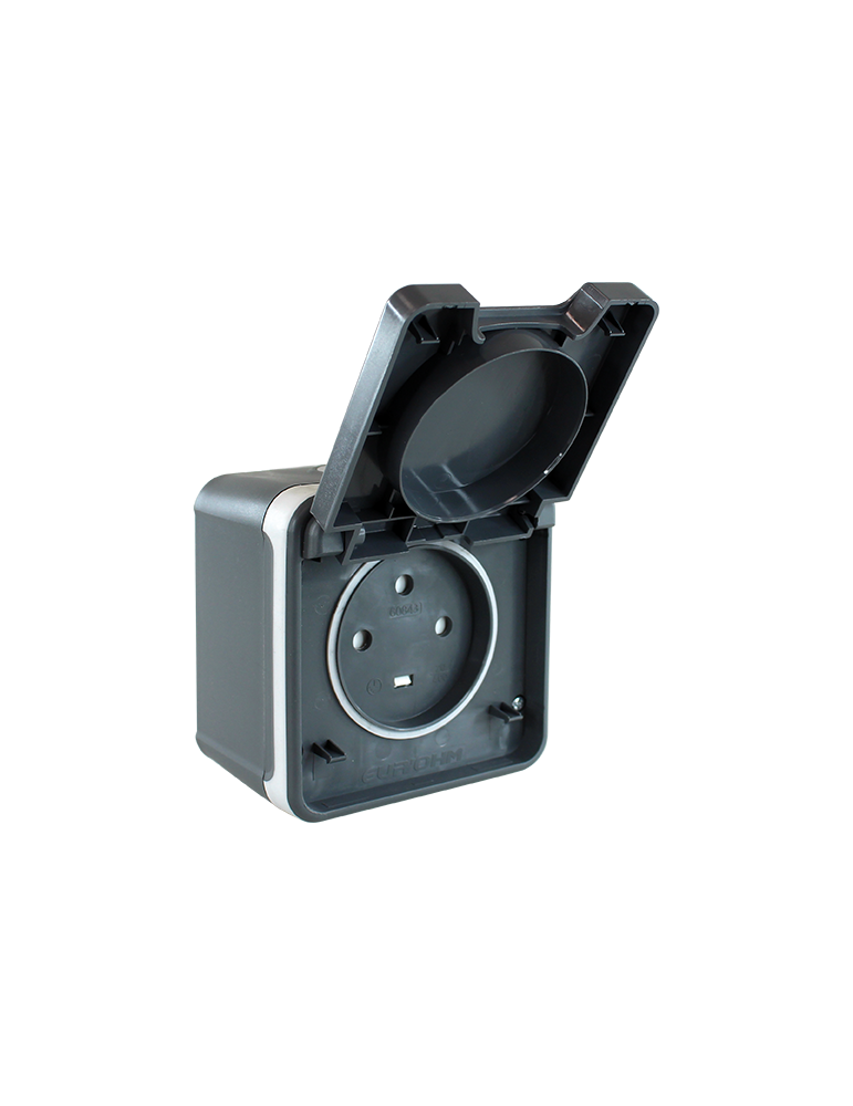 OXXO PC 20A 3P+T GRIS SAILLIE IP55