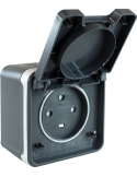 OXXO PC 20A 3P+T GRIS SAILLIE IP55