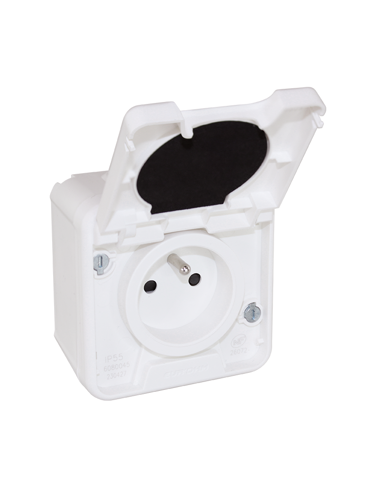 OXXO PC 2P+T SAILLIE BLANC IP55