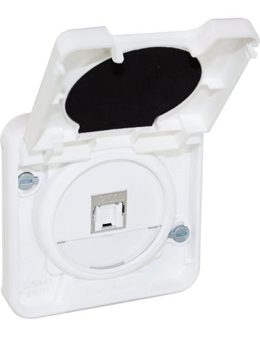 OXXO Prise RJ45 cat 6 BLANC