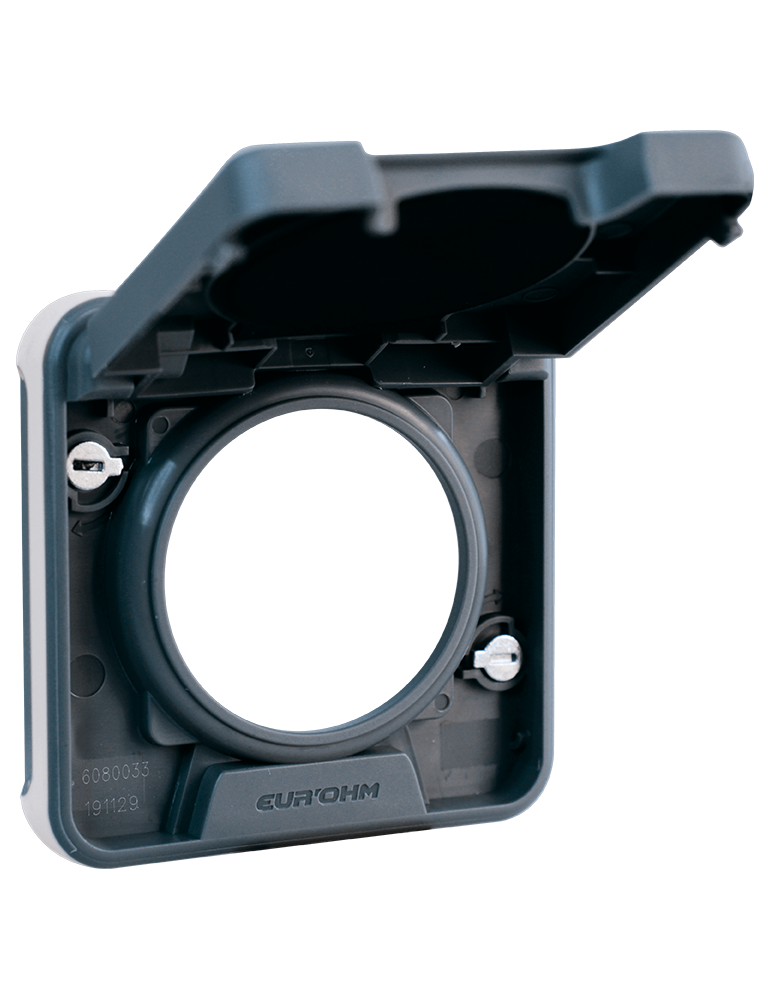 OXXO Cadre interm. fonction cde COMETE pour saillie gris IP55