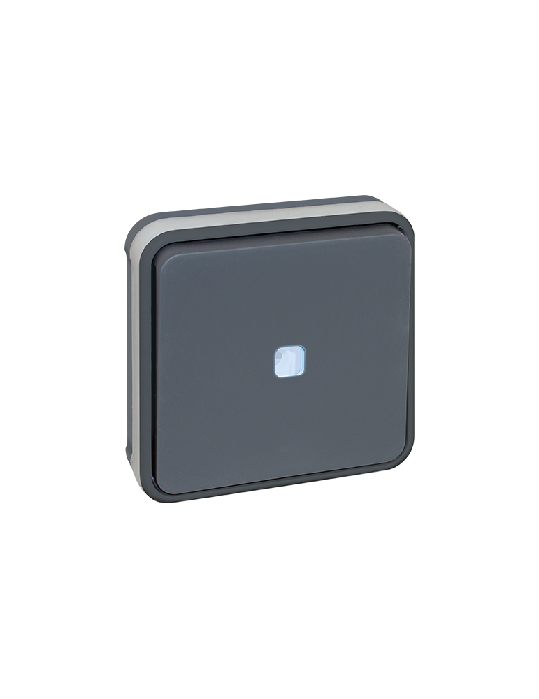 OXXO BP lumineux GRIS ENCASTRE IP55