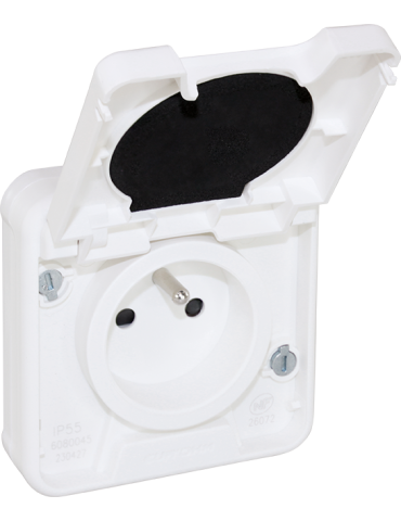 OXXO PC 2P+T BLANC SAILLIE IP55