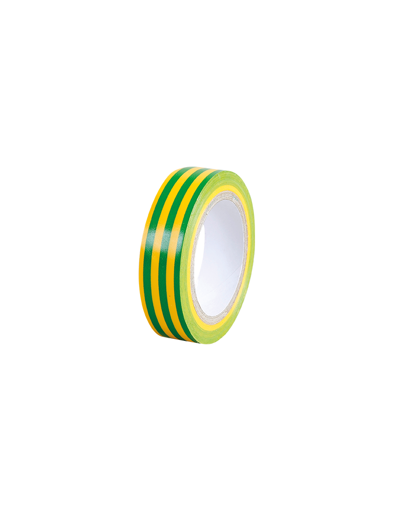 Ruban vert/jaune 15x10