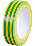 Ruban vert/jaune 15x10