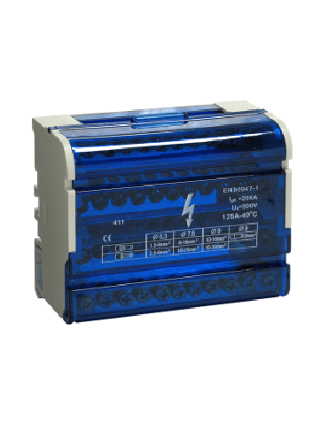 Répartiteurs 4x14 départs 125A